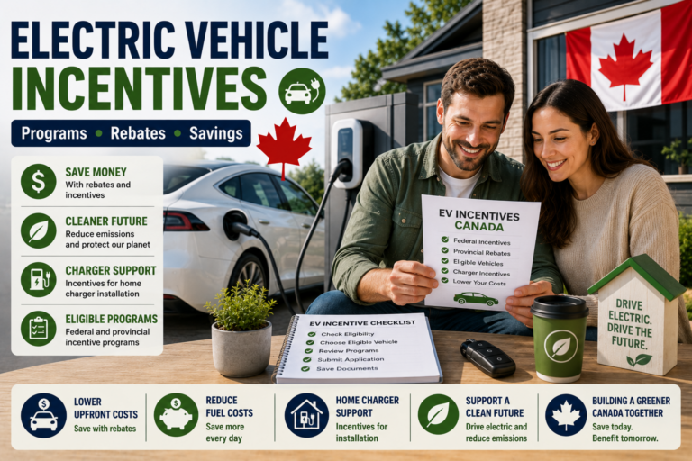 Electric Vehicle Incentives Canada Guide