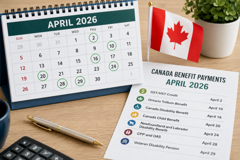 April Benefit Payments 2026