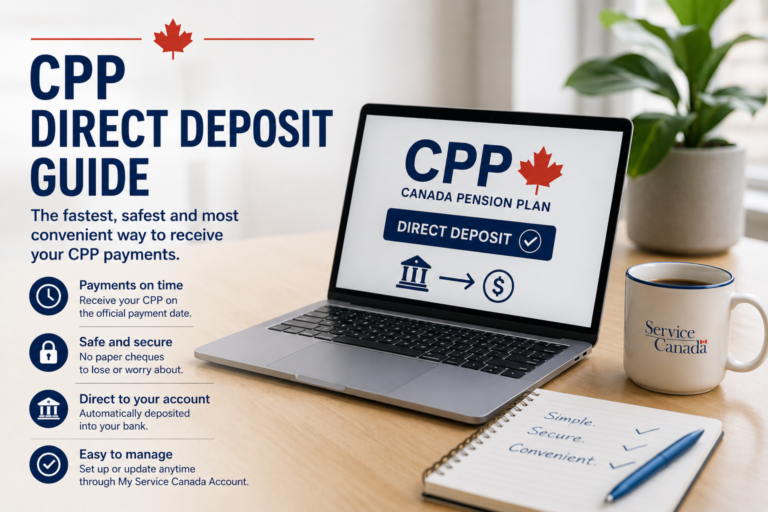 CPP Direct Deposit Guide
