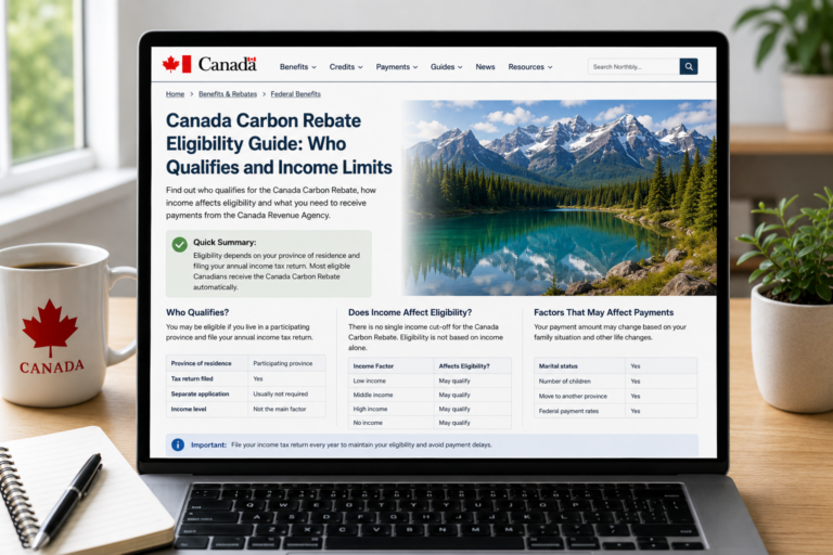 Canada Carbon Rebate Eligibility Guide Who Qualifies and Income Limits