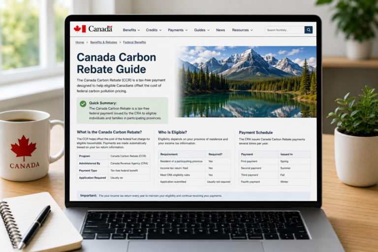Canada Carbon Rebate Guide