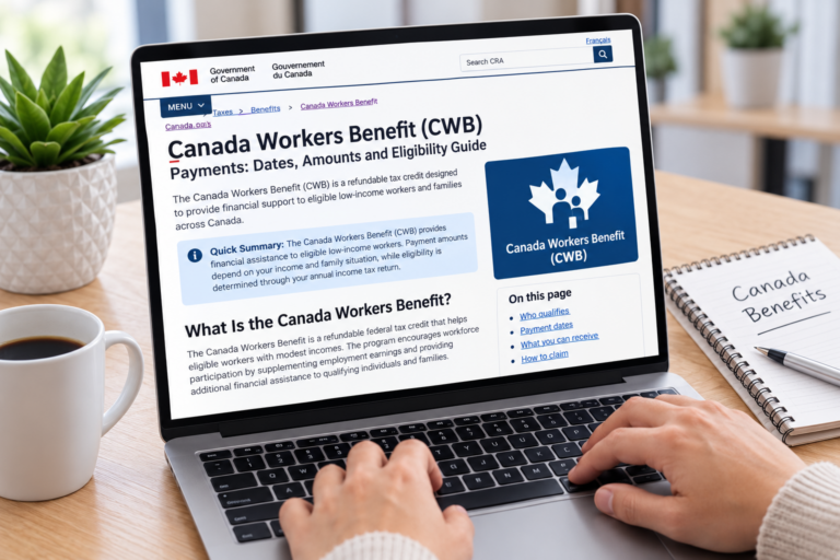 Canada Workers Benefit (CWB) Payments
