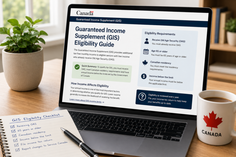 Guaranteed Income Supplement (GIS) Eligibility Guide