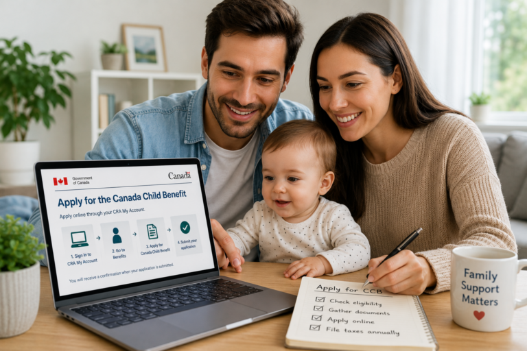 How to Apply for the Canada Child Benefit