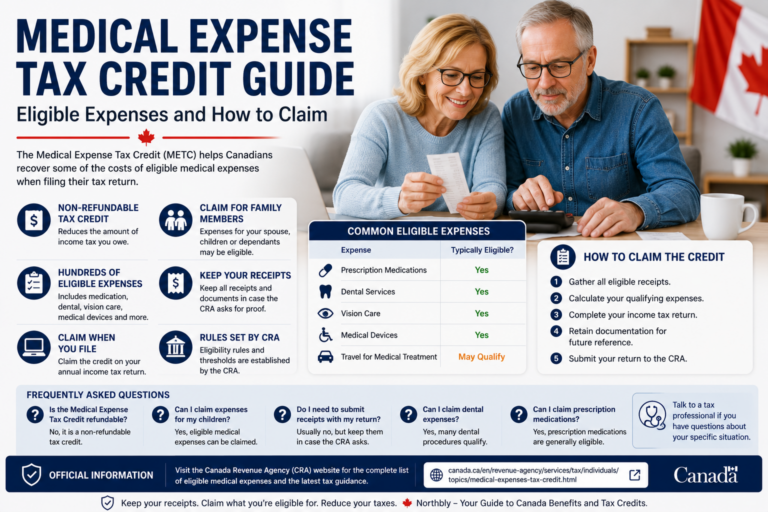 Medical Expense Tax Credit Guide Eligible Expenses and How to Claim
