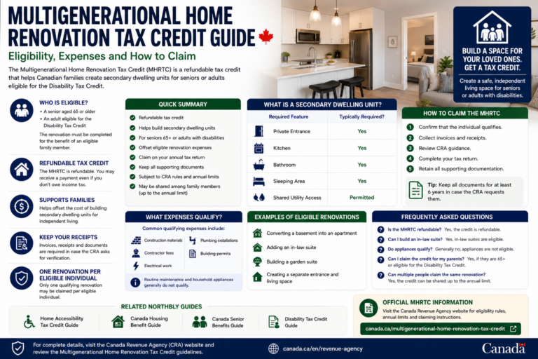 Multigenerational Home Renovation Tax Credit Guide