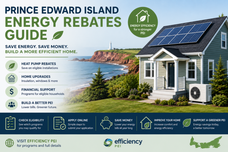 Prince Edward Island Energy Rebates Guide