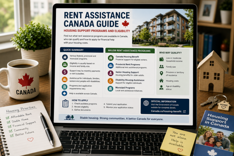 Rent Assistance Canada Guide