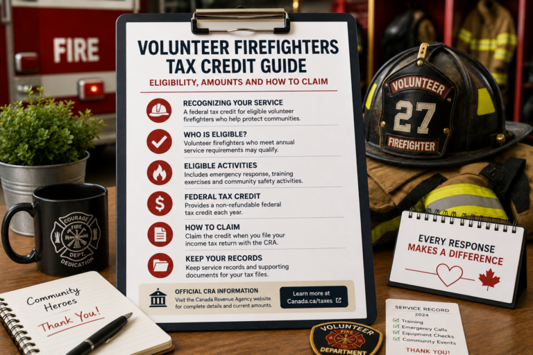 Volunteer Firefighters Tax Credit Guide