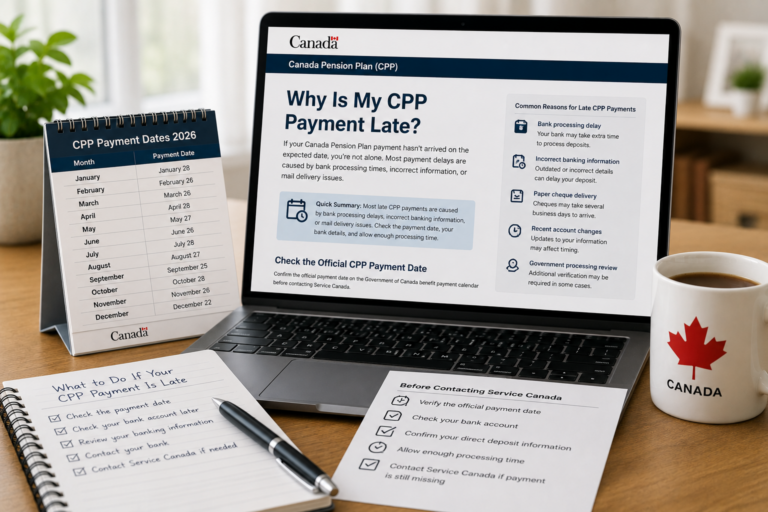 Why Is My CPP Payment Late