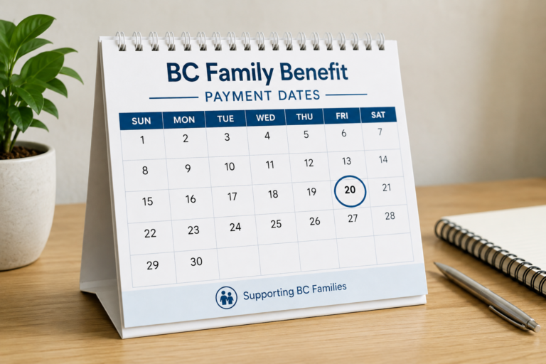 BC Family Benefit Payment Dates