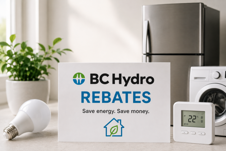 BC Hydro Rebates Guide
