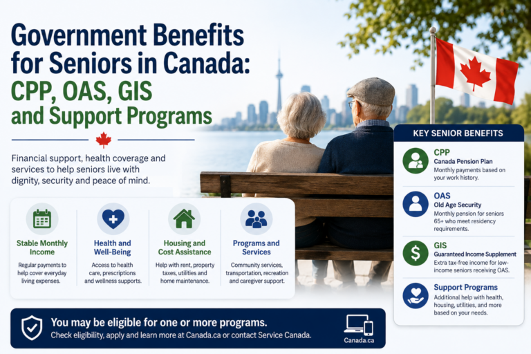 CPP, OAS, GIS and Support Programs