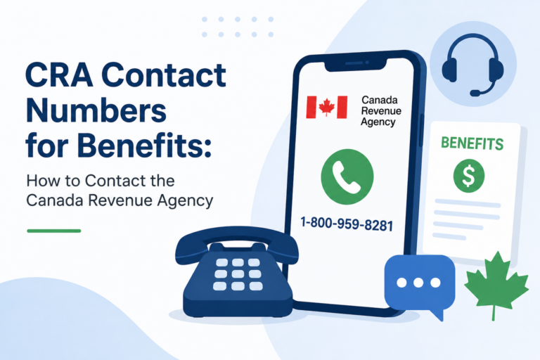 CRA Contact Numbers for Benefits