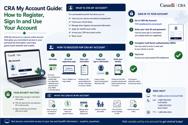 CRA My Account Guide