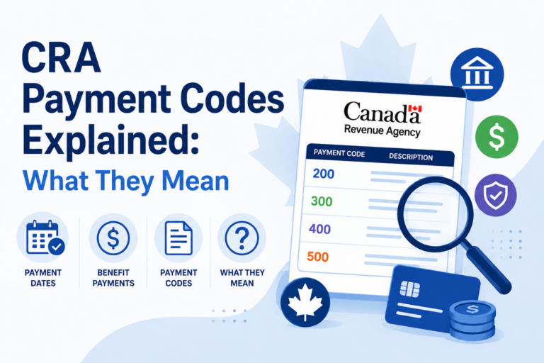 CRA Payment Codes Explained What They Mean