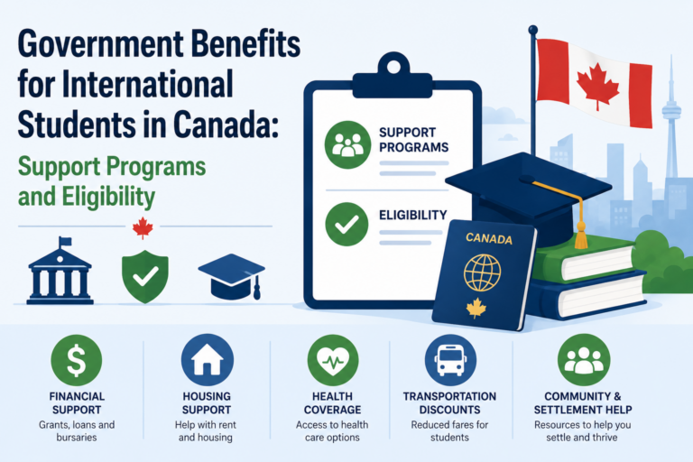 Government Benefits for International Students in Canada