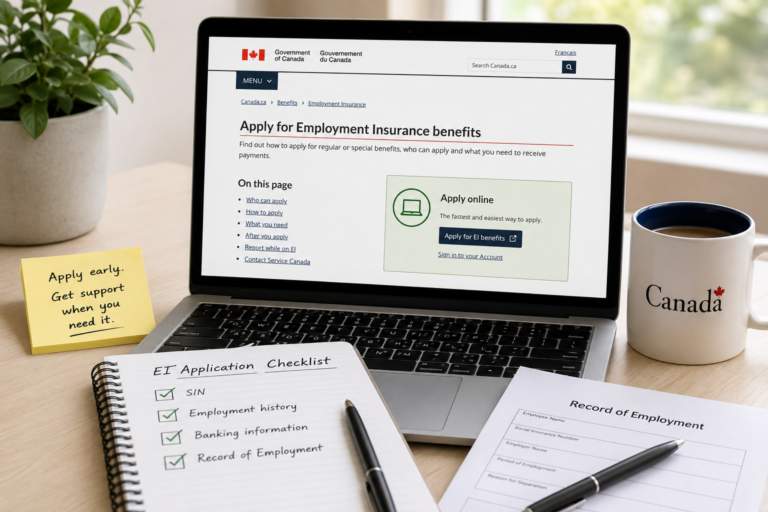 How to Apply for Employment Insurance (EI)