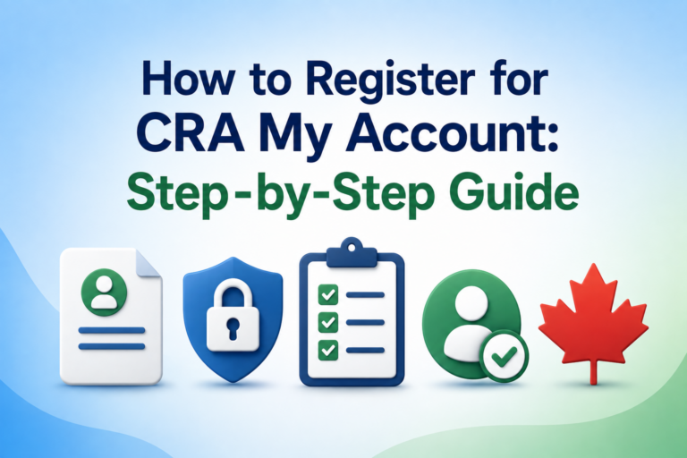 How to Register for CRA My Account