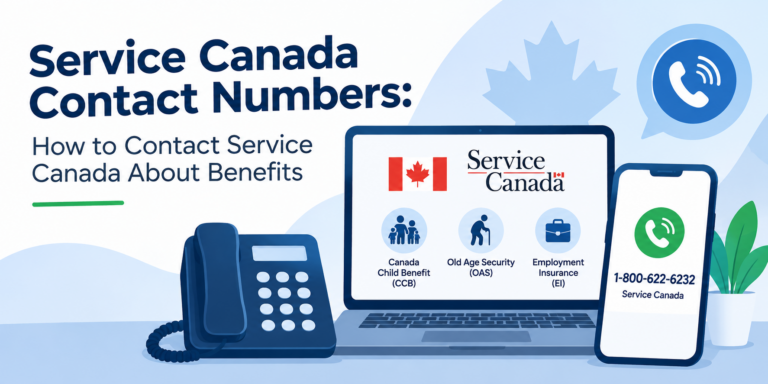 Service Canada Contact Numbers